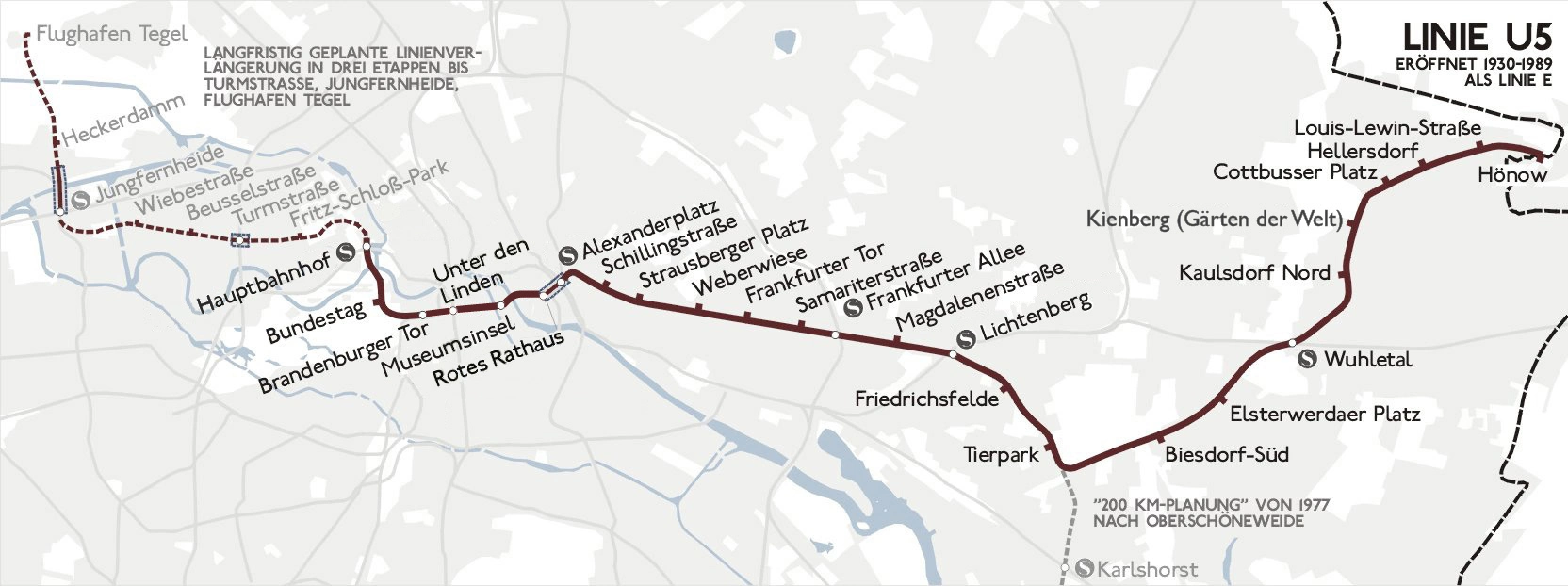 Ligne 5 du métro Berlinois