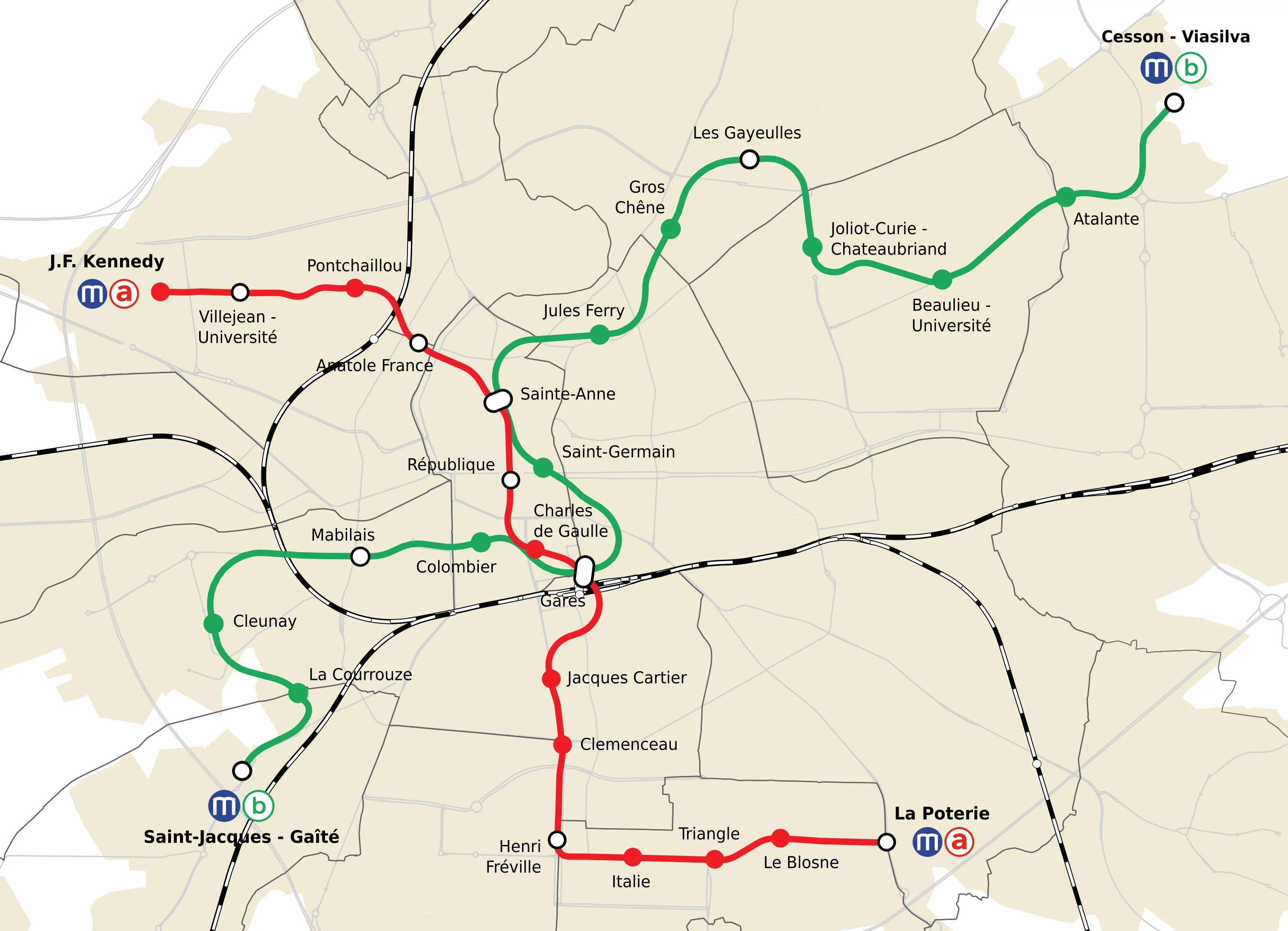 Décrypter 78+ imagen carte transport rennes - fr.thptnganamst.edu.vn